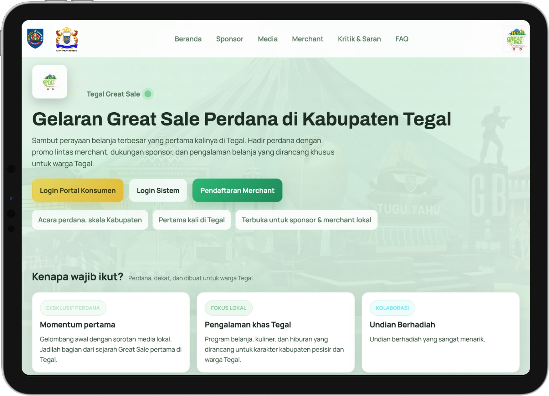 Tegal Great Sale